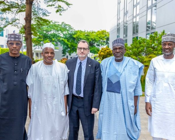 United States Ambassador to Nigeria, Richard M. Mills Jr., members of Miyetti Allah Cattle Breeders Association of Nigeria (MACBAN)