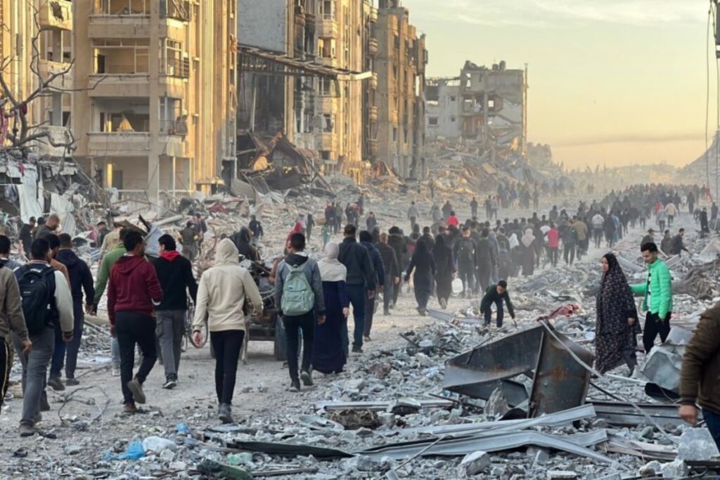 overnight airstrikes in Gaza
