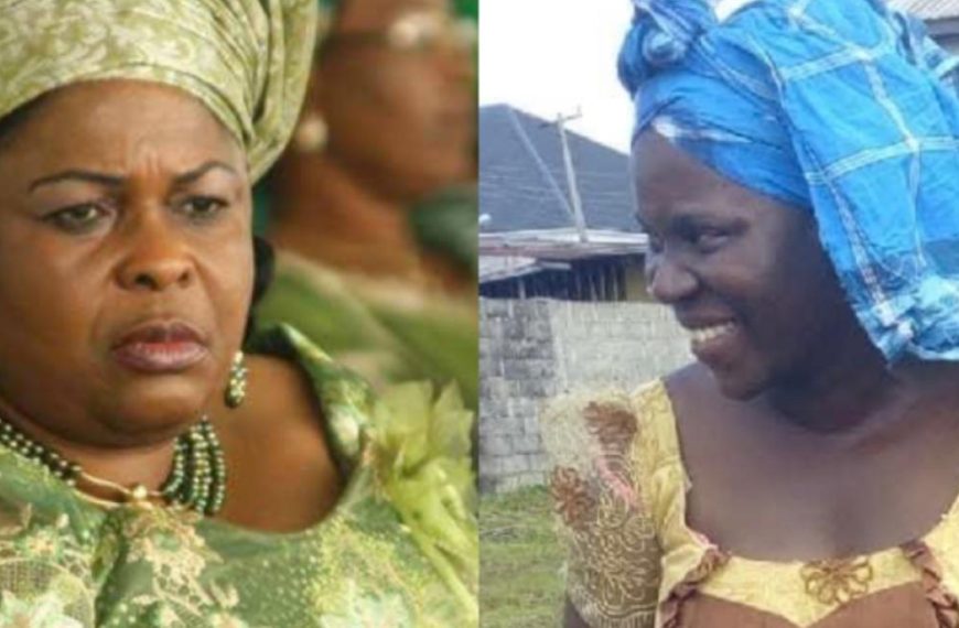 Patience Jonathan and her victim