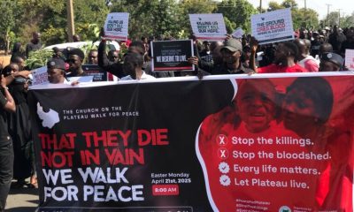 Protesters in Jos