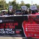 Protesters in Jos