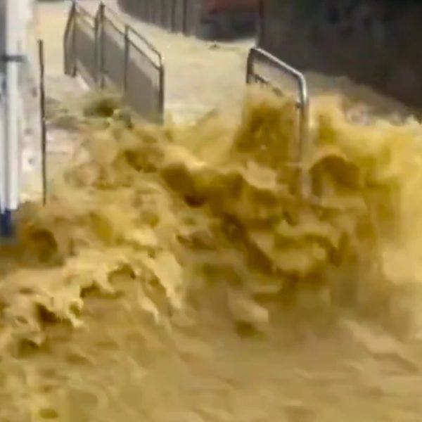 Thunderstorms hit Italy