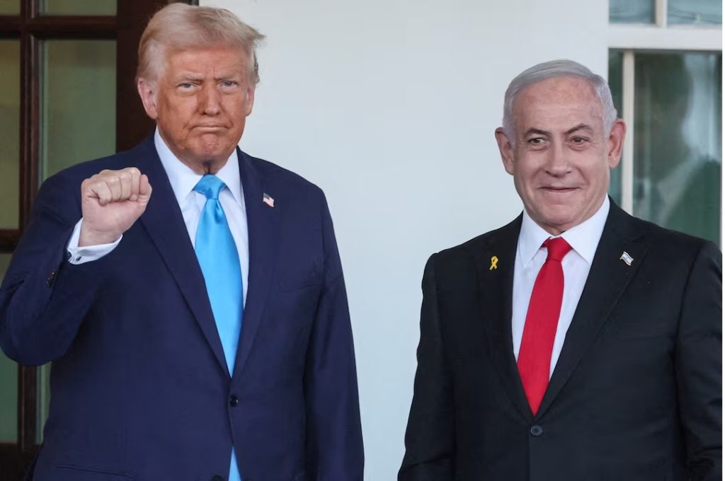 Trump and Netanyahu meet to discuss tariffs