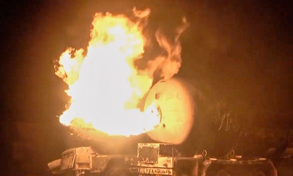 US strikes on a Yemeni oil port