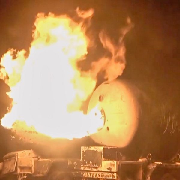 US strikes on a Yemeni oil port
