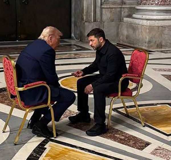 Zelensky meets Trump