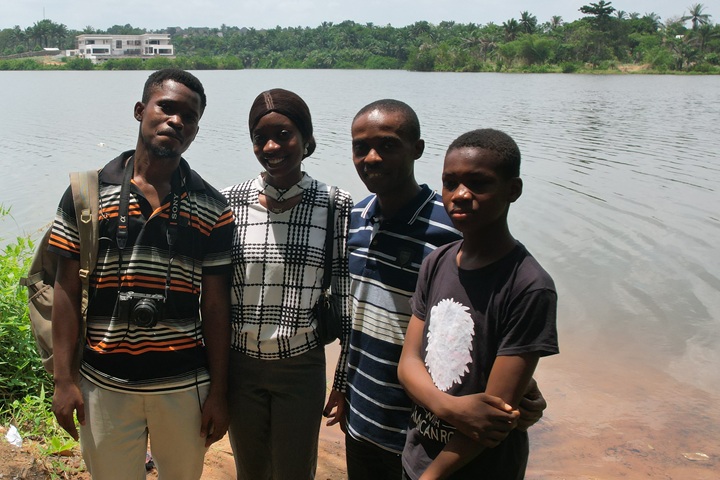 Diaspora Digital Media (DDM) crew at Agulu Lake in ANambra StatewDiaspora Digital Media (DDM) crew at Agulu Lake in Anambra State