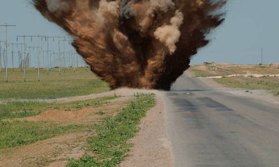 IED explosion