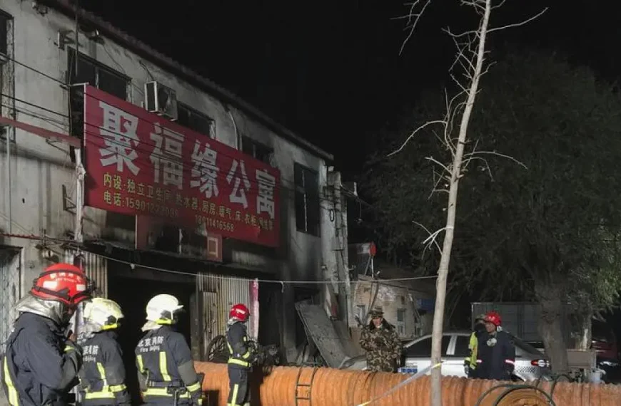 22 dead, others injured as fire sweeps through China restaurant