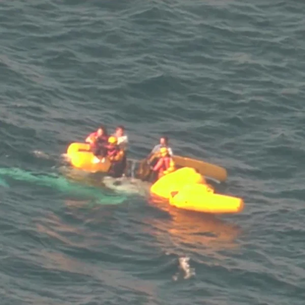 Three dead as medical Helicopter crashes into sea in Japan