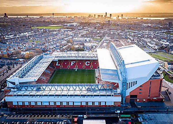 Anfield ranked the best stadium in the Premier League