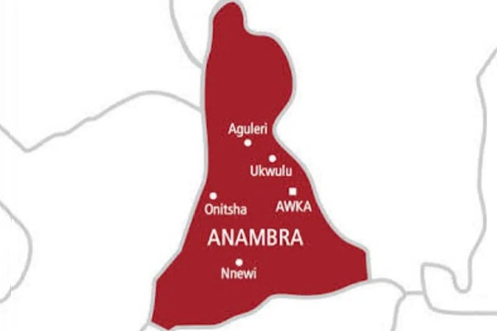 Map of Anambra State