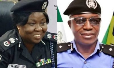 Ex-Edo State Commissioner of Police, Betty Enekpen Isokpan Otimenyin out, new Commissioner of Police, Monday Agbonika, in