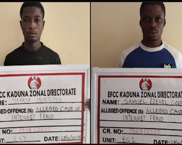 Court sentences two internet fraudsters in Kaduna