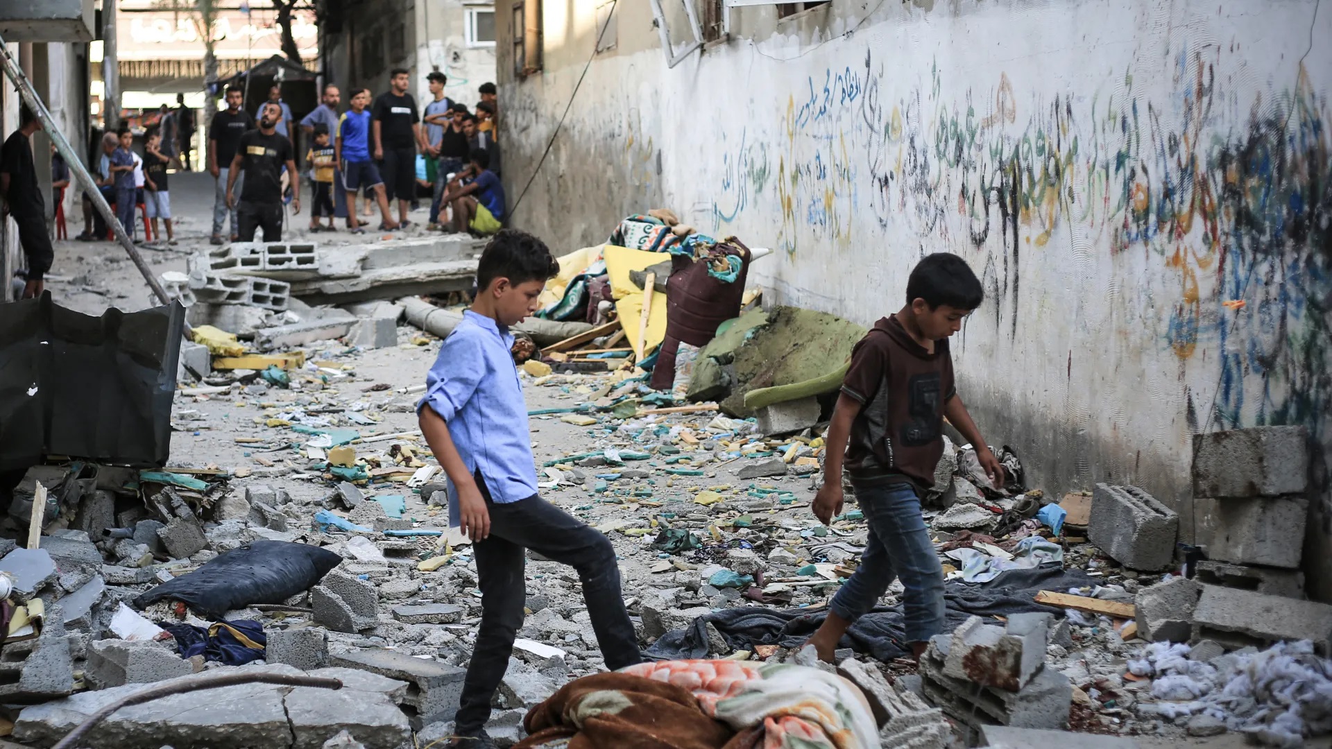 Deadly strikes kill at least 54 in Gaza