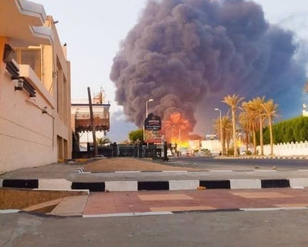 Drones rock Port Sudan