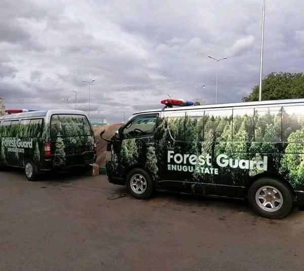 Forest Guards operational vehicle