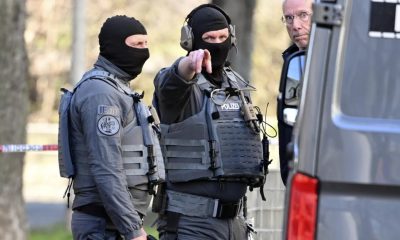 Germany arrests threeUkrainians over suspected parcel bombs