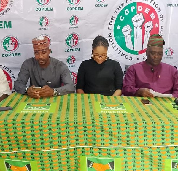 NIGERIA STANDS AT A CROSSROADS: Transcript of World Press Conference addressed by COPDEM