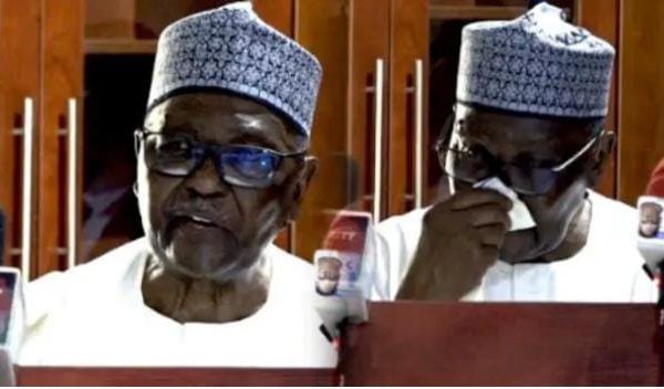 Gowon weeps as he defends military rule, claims coup saved Nigeria