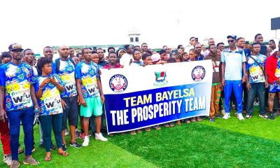 Bayelsa contingent to gateway games, abeokuta