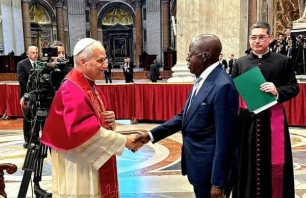 Tinubu’s Vatican visit draws criticism as insult to Christians