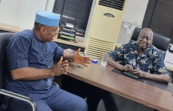 Kenneth Okonkwo meets Babachir Lawal, pushes coalition agenda