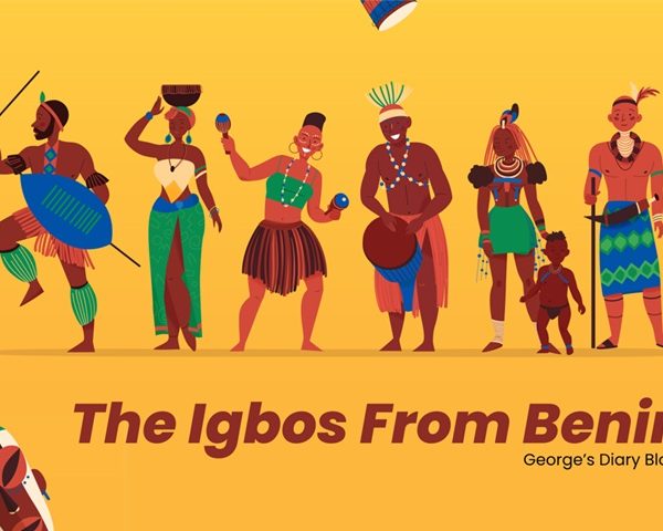 Igbanke Igbos from Benin illustrated in George's Diary Blog