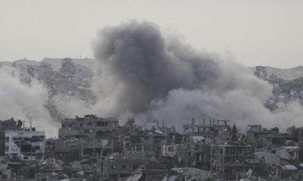Israel launches new military operations in Gaza as Trump's Middle East tour ends