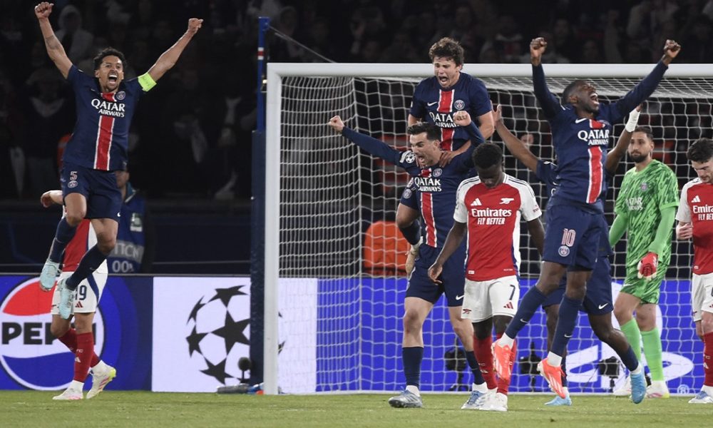 PSG beat Arsenal 2-1, to move into UCL final 3-1 on aggregate