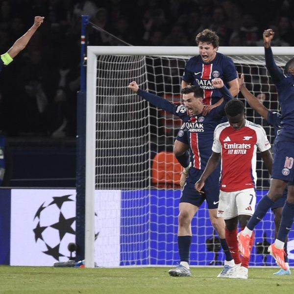 PSG beat Arsenal 2-1, to move into UCL final 3-1 on aggregate