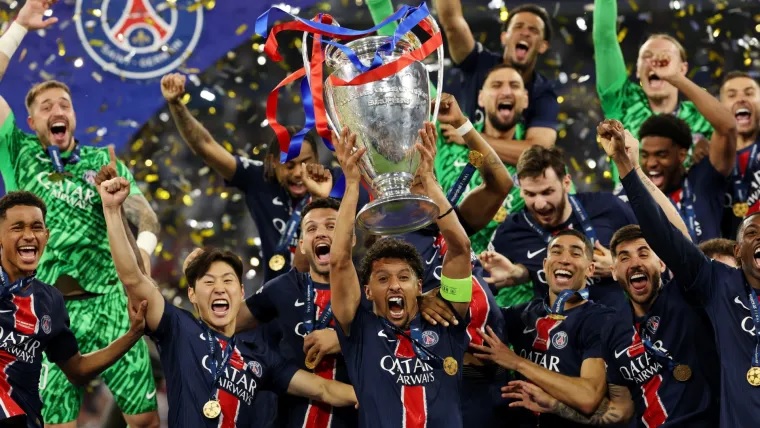 PSG wins UCL, trounce Inter Milan 5-0 in final match