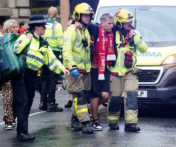 Police say man who plowed into Liverpool fans, acted alone