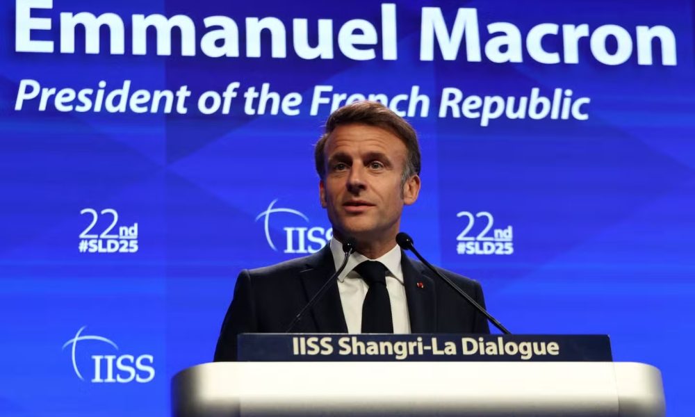 President Macron, speaking in Singapore, calls for alliance between Europe and Asia