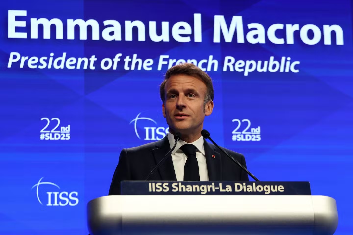 President Macron, speaking in Singapore, calls for alliance between Europe and Asia