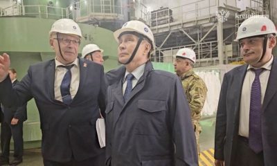 Putin pays first visit to Kursk since after the recapture of the city