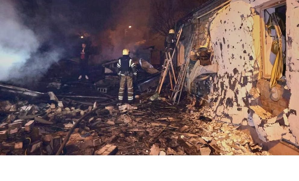 Russian drone attack injures 47 in Kharkiv