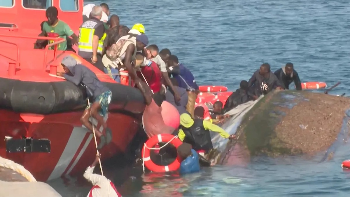 Seven die as boat capsizes in Spain's Cary Islands