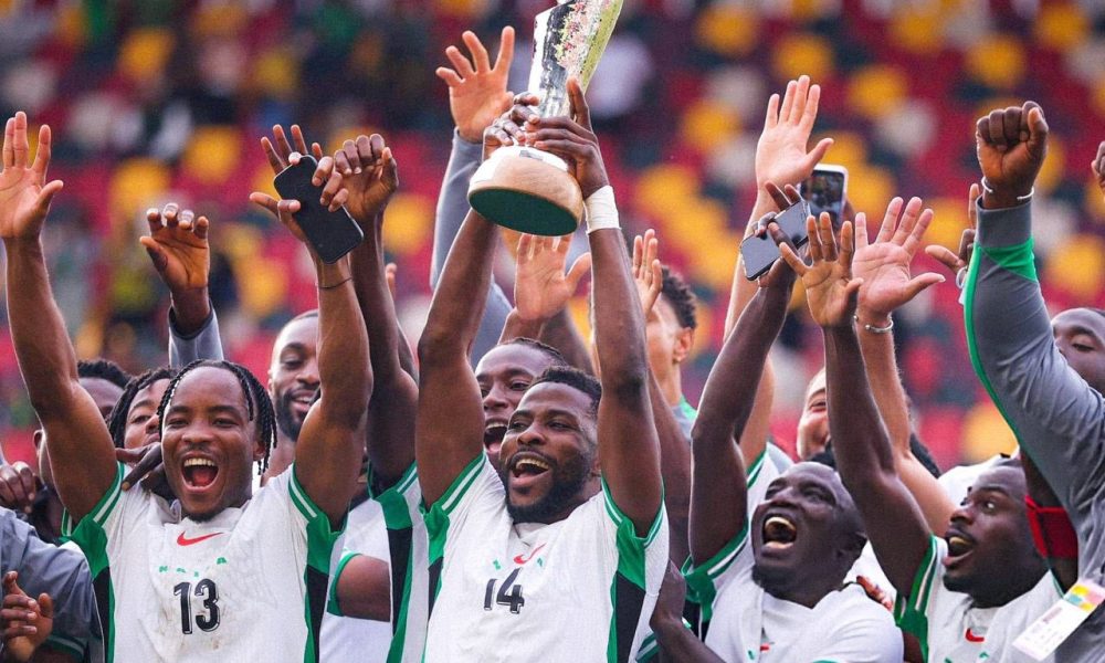 Super Eagles lift Unity Cup, brush aside Jamaica 5-4 on penalties in the finals