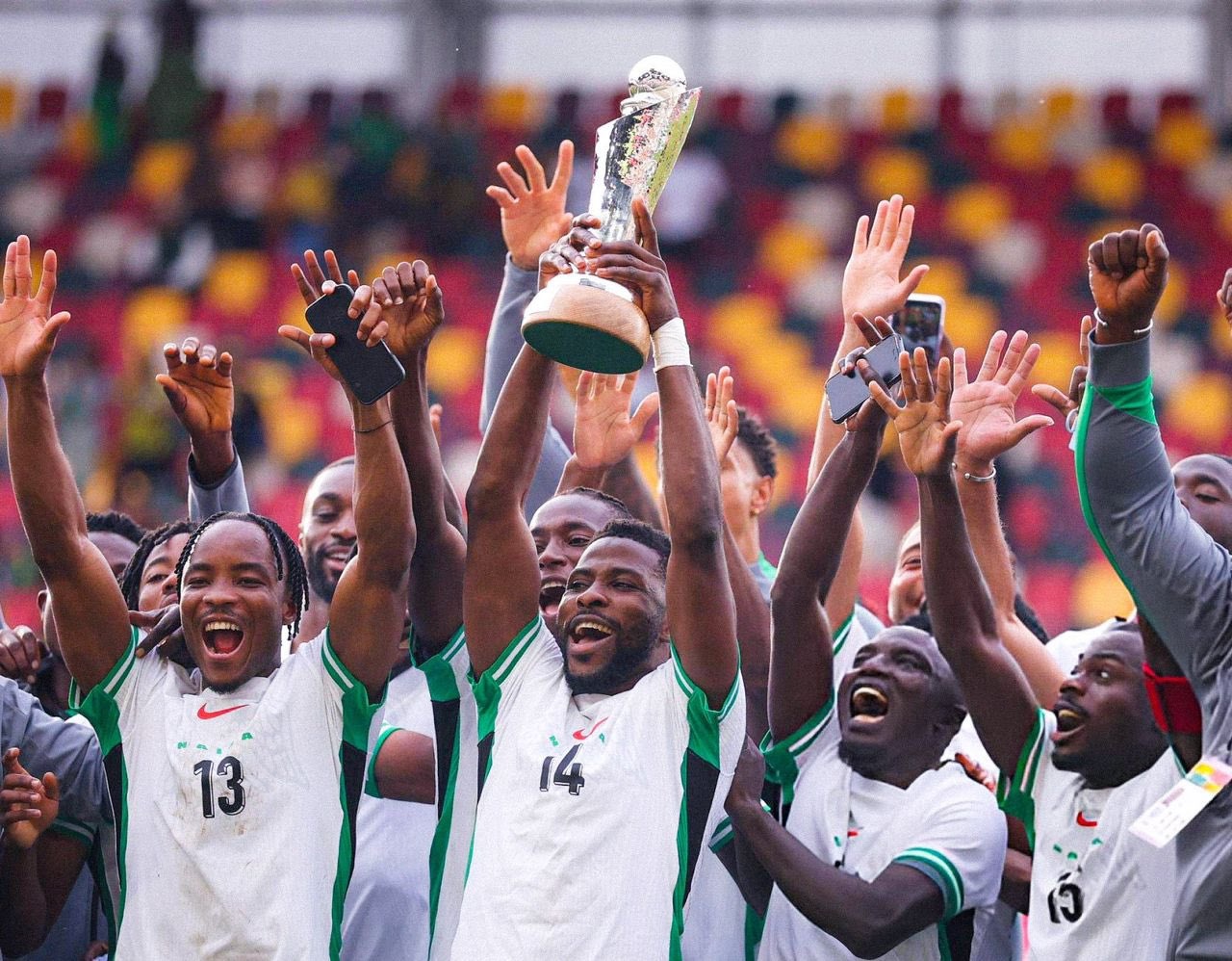 Super Eagles lift Unity Cup, brush aside Jamaica 5-4 on penalties in the finals