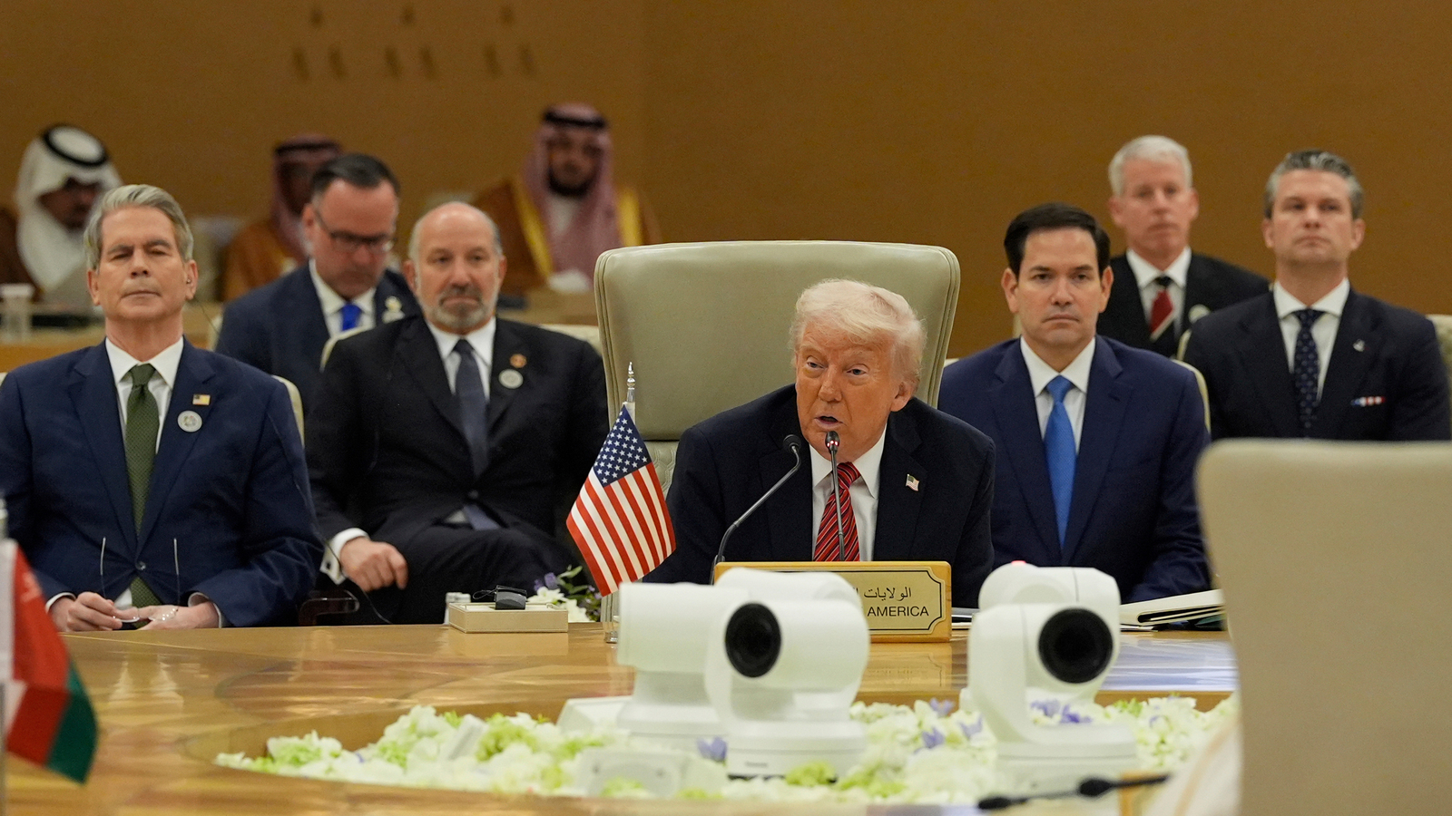 Trump insists Iran must cease support for proxy groups
