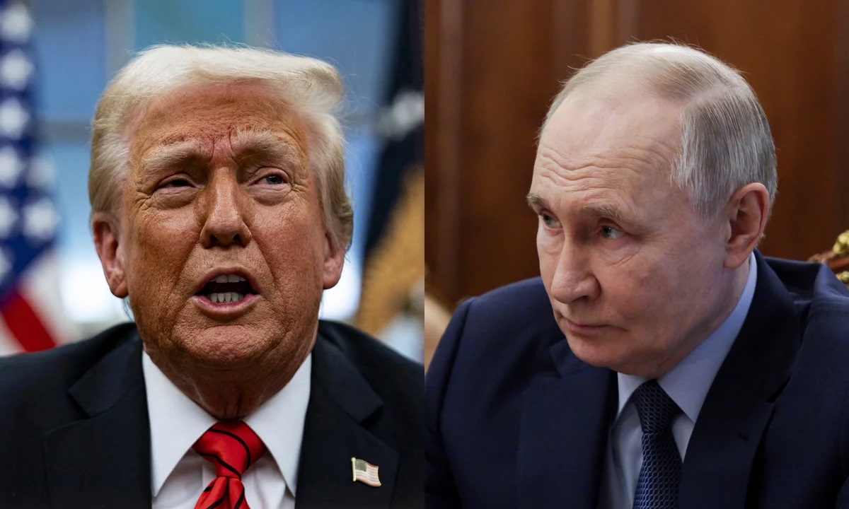 Trump says Putin is 'playing with fire' following attacks on Ukraine