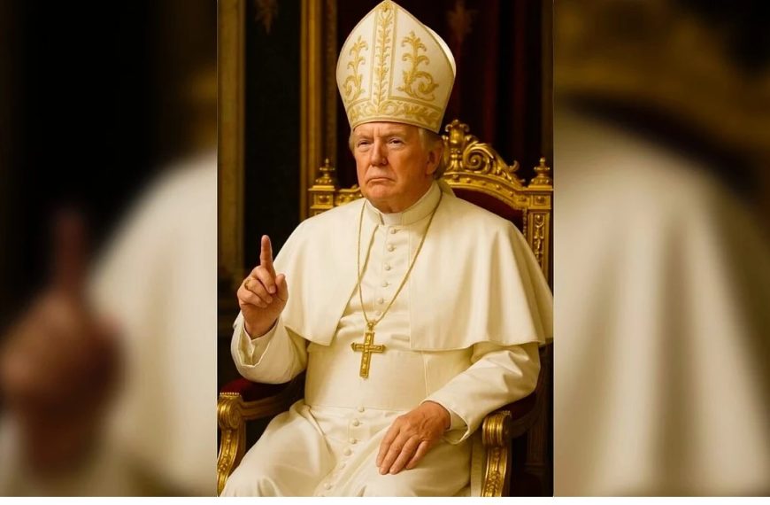 Trump triggers controversy with his Pope AI image