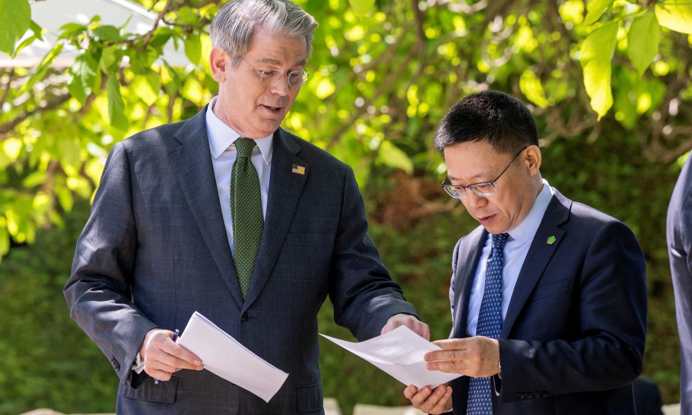 US-China trade talks stall, says US. treasury secretary Scott Bessent