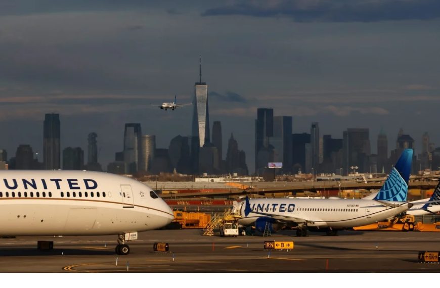 United airlines cuts 35 daily flights at Newark Liberty International airport
