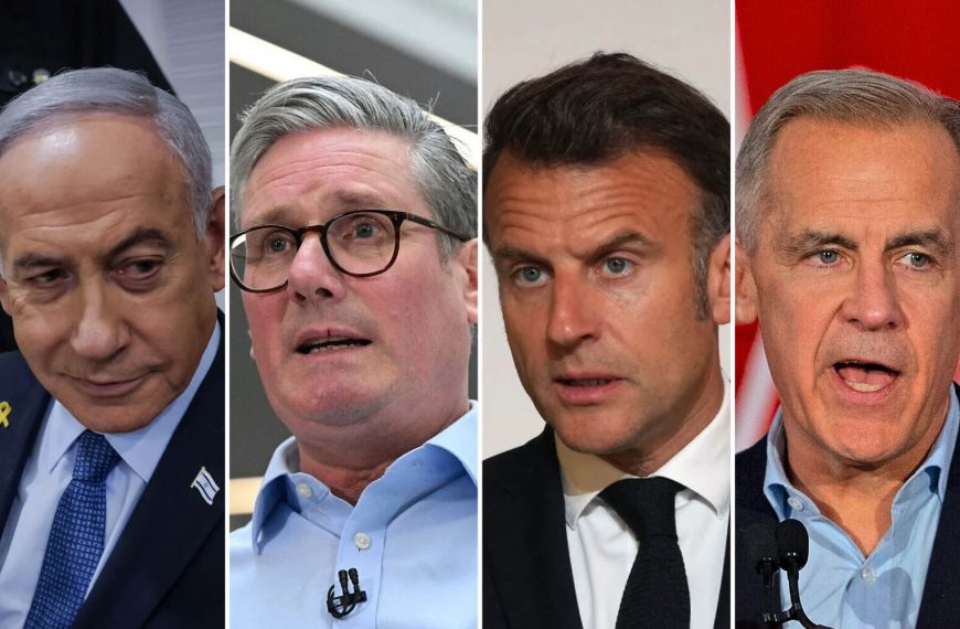 World leaders condemn Netanyahu's comments on Macron Carney Starmer