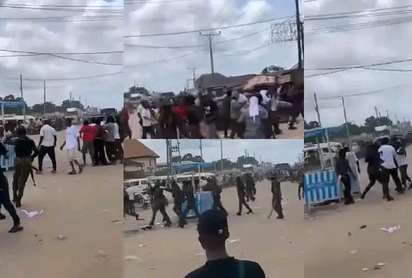 Nigerian Soldiers, Police allegedly open fire on Delta residents