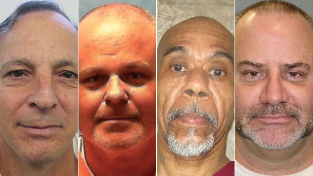 4 prisoners on death row this week across the US
