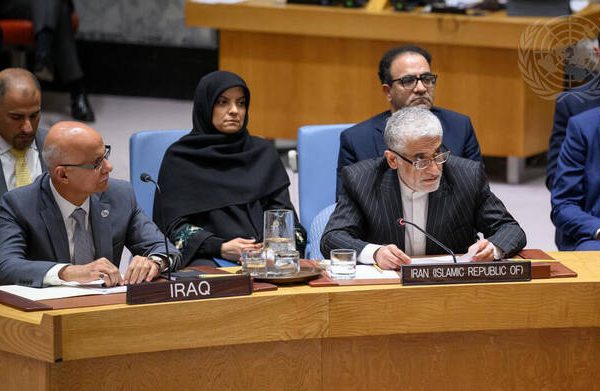 Iran accuses US of backing Israeli strikes in heated UN session