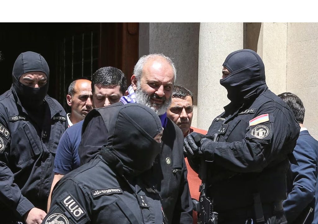 Armenian Cleric arrested for alleged coup plot
